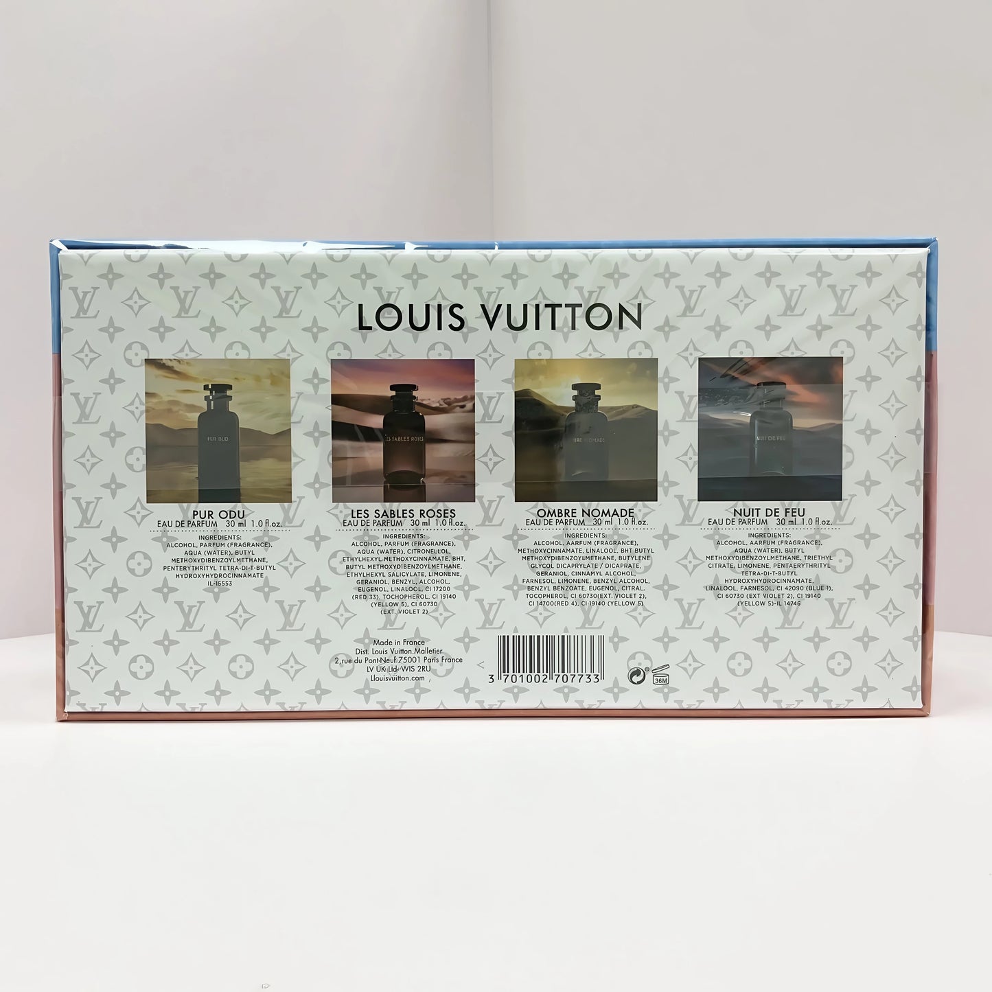 LV limited edition 30ml×4 with spray nozzle