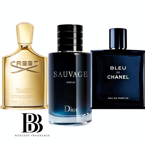 CREEDMillésime + SUVAGE + BLUE CHANEL
