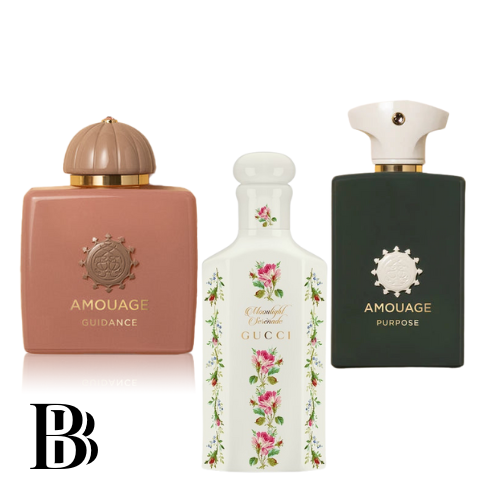 AMOUAGE guidance and purpose + GUCCI  moon night